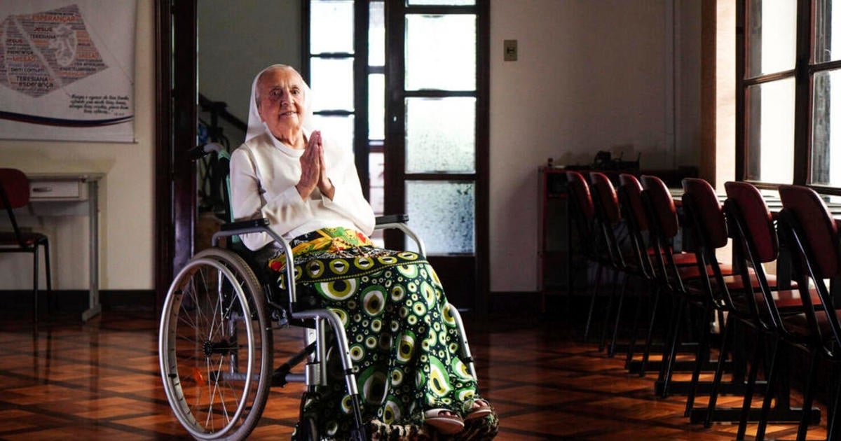 Soccer-loving nun from Brazil is world’s oldest person at nearly 117