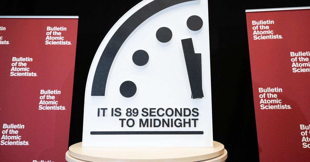 Doomsday clock set at 89 seconds to midnight, closest ever to “global catastrophe”