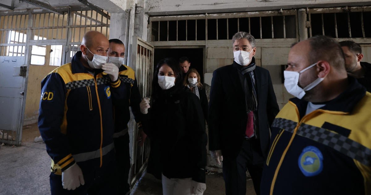 Top EU diplomats visit Syria, tour ousted Assad regime’s notorious Sednaya prison, call for inclusive leadership