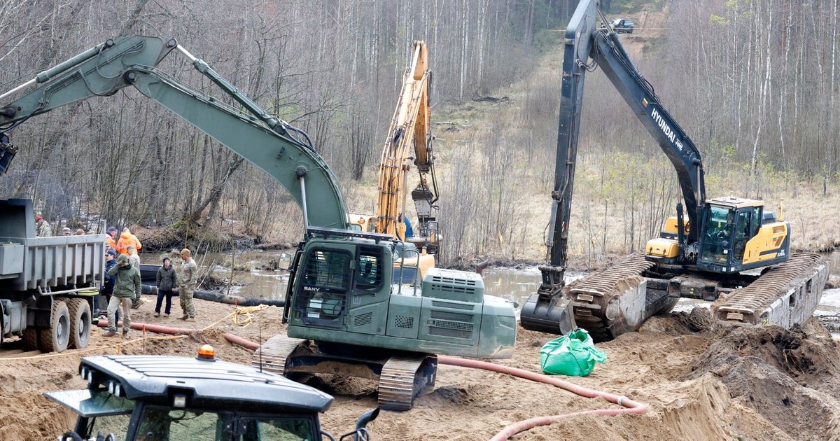 Missing U.S. soldiers’ vehicle recovered from Lithuania swamp but there’s no word on them