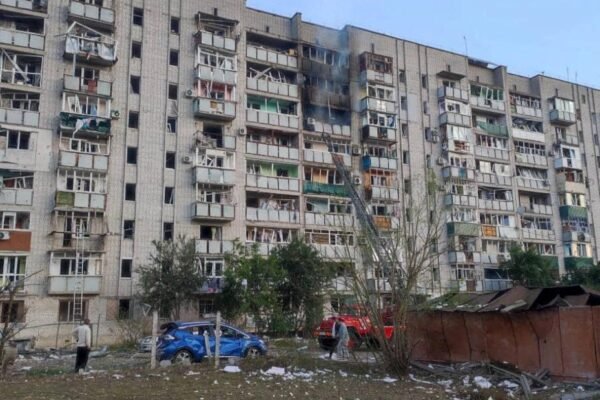 Russia launches largest airstrike since start of the war, Ukraine officials say