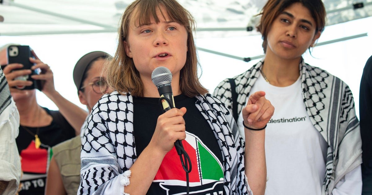 Climate activist Greta Thunberg and “Game of Thrones” actor Liam Cunningham join aid ship sailing to Gaza