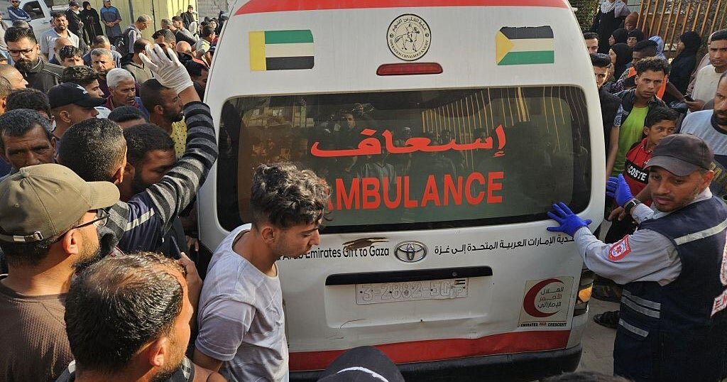 Attack near aid delivery point killed more than 30 people, Gaza health officials say as truce talks falter