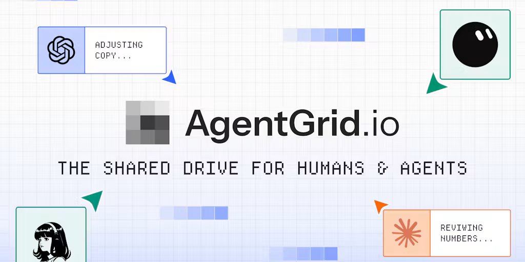 AgentGrid.io: Shared workspace for humans and agents
