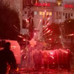Anti-Trump protesters torch Albanian government buildings over luxury marina plans