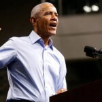 Barack Obama attacks Donald Trump over White House renovations at Ohio rally