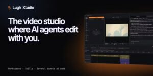 Lugh Xtudio: The video studio where AI agents edit with you