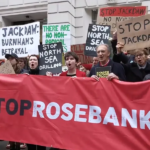 Protesters descend on Department of Energy after Labour’s Jackdaw approval