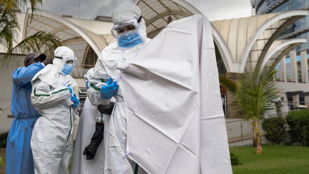 Authorities investigating if first Kenya and Nigeria Ebola cases crossed paths : NPR