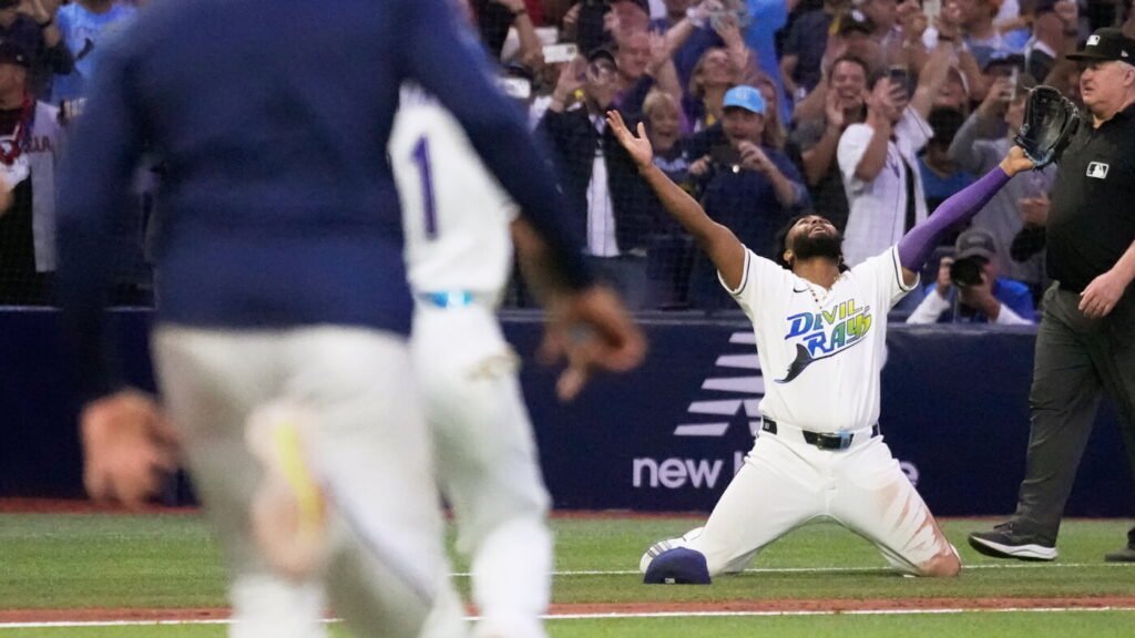 Rays will face Brewers in World Series to produce a first-time champion : NPR