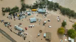 New Mexico flooding damage in hundreds of millions of dollars, governor says : NPR